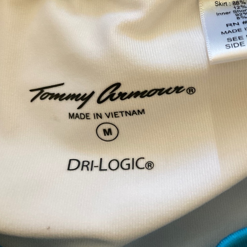 Tommy Armour Dri Logic Golf Tennis PickleBall Skort Blue White Size M - Picture 2 of 11